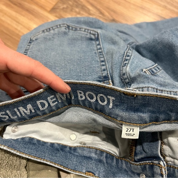 J. Crew High-rise slim demi-boot jean in Pin Cherry wash - Picture 9 of 9